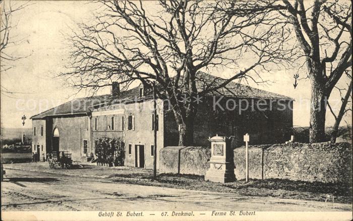 Gravelotte Moselle Gehoeft St Hubert Denkmal