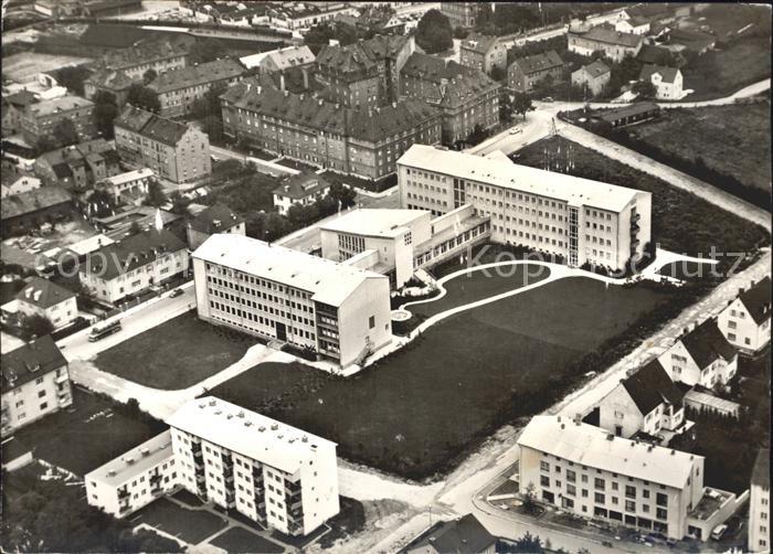 Regensburg Musikgymnasium der Regensburger Domspatzen Fliegeraufnahme
