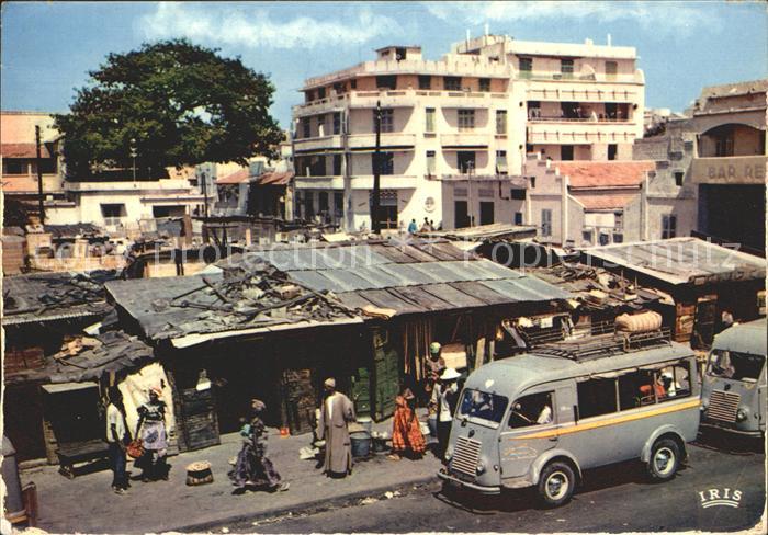 Dakar Un aspect typique de la ville
