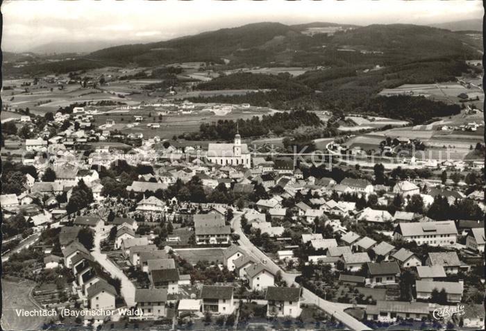 Viechtach Bayerischer Wald Fliegeraufnahme