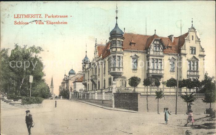 Leitmeritz Litomerice Nordboehmen Parkstrasse Schloss Villa Elisenheim