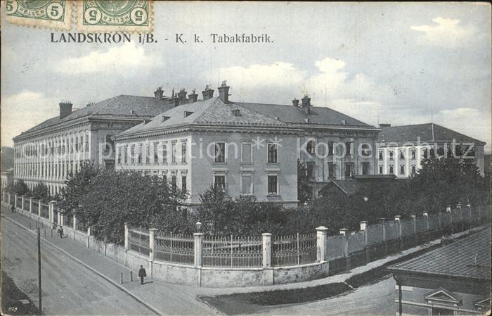 Landskron Tschechien KK Tabakfabrik