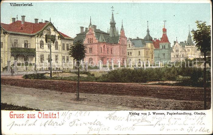 Olmuetz Olomouc Villenviertel