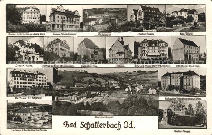Bad Schallerbach Kurhaus AOK Linz Schallerbacherhof Badehaus Kurhaus Austria Dor