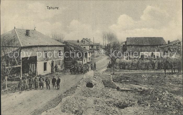 Tahure WK1 Zerstoertes Dorf