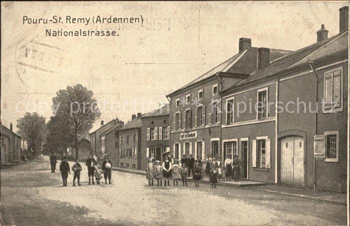 Pouru-Saint-Remy Nationalstrasse