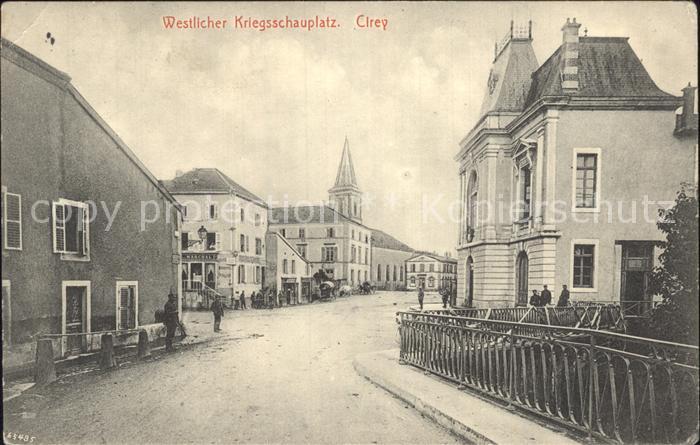 Cirey-sur-Vezouze Westlicher Kriegsschauplatz Teilansicht
