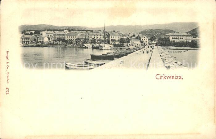 Cirkvenica Hafenpartie