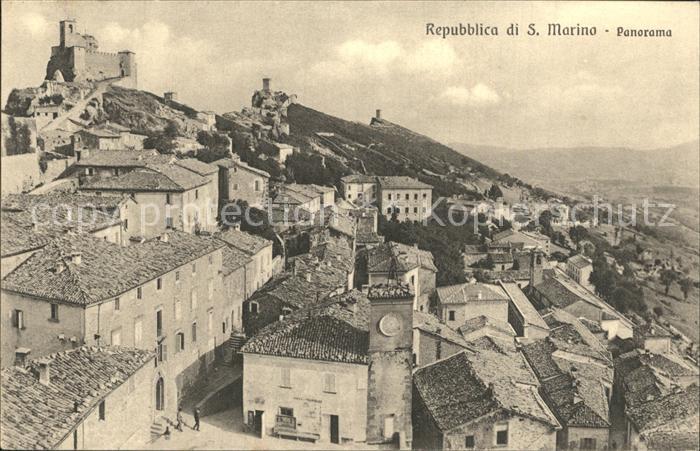 San Marino Repubblica Panorama