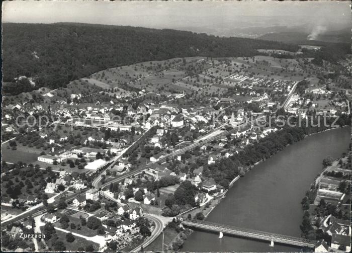 Zurzach Fliegeraufnahme