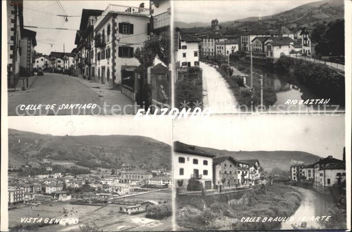 Baztan Calle de Santiago Rio Baztan Vista Generico Calle Braulio Iriarte