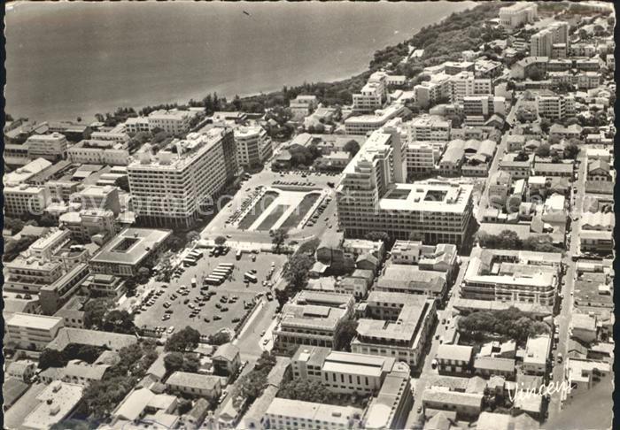 Dakar Le nouvelle place Protet et les buildings de la SIFA Vue aerienne