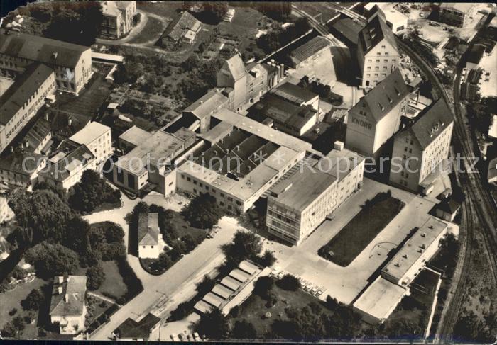 Wels Fliegeraufnahme Werksanlagen der Knorr GmbH