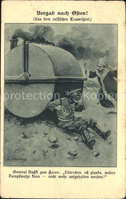 Politik Satire Bergab nach Osten WK1