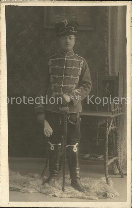 Militaria Deutschland Husaren Regiment WK1
