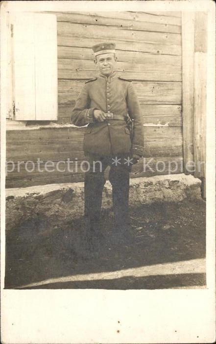 Militaria Jaeger Jaeger zu Pferde Portrait WK1