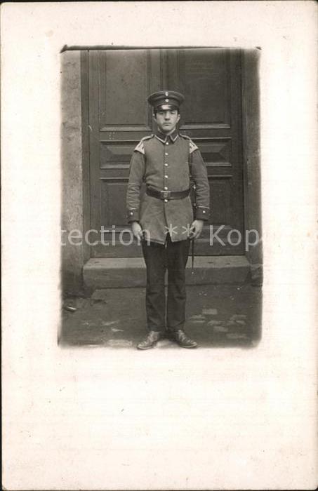 Militaria WK1 Portrait