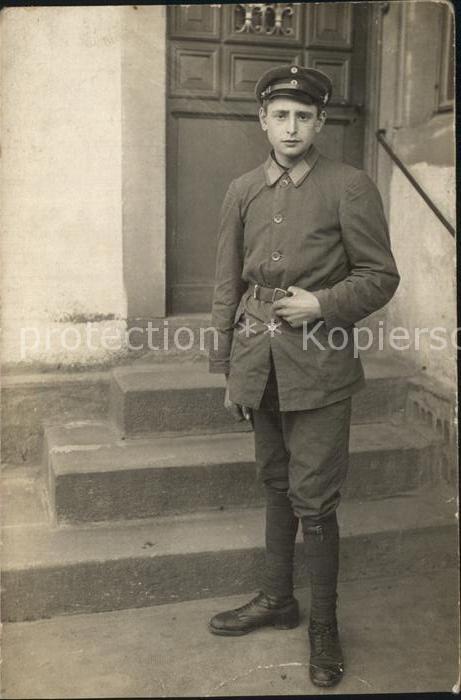Militaria Jugend Portrait WK1