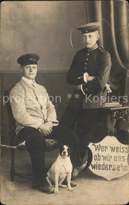 Jueterbog Feldartillerie Schiess Schule Hund WK1