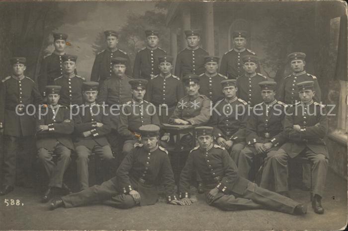 Karlsruhe Baden militaria WK1 Gruppenfoto