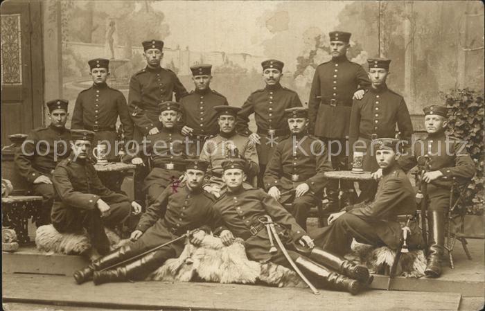 Regiment FAR 030 Feldartillerie  Gruppenfoto Teetasse