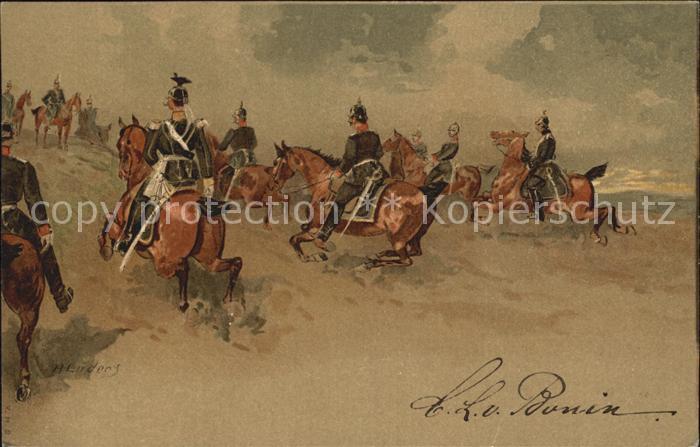 Militaria Kavallerie Geschichte Pferd