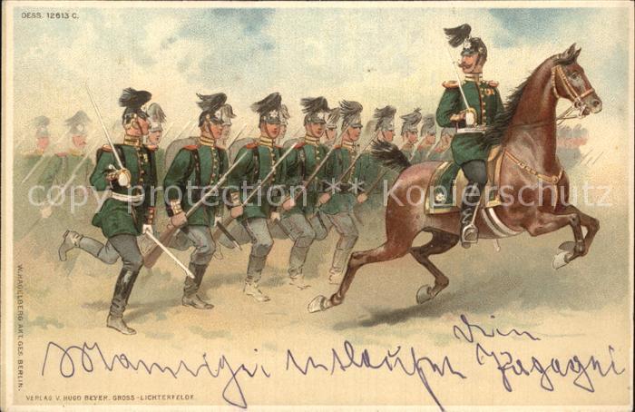 Militaria Kavallerie Garde Schuetzen Bataillon