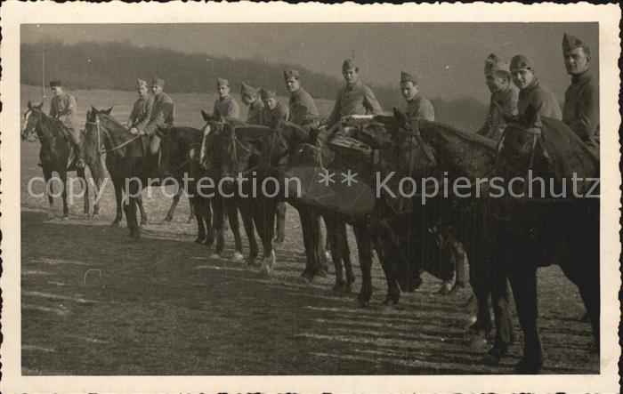 Militaria Frankreich Kavalerie WK1