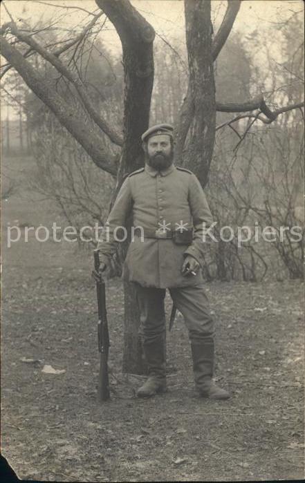 Militaria WK1 Feldartillerie Soldat