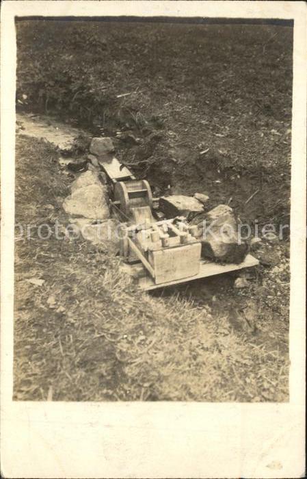 Militaria WK1 Wassermuehle