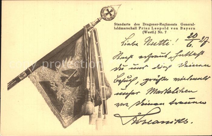 Regiment DR 007 Dragoner Regimentskarte