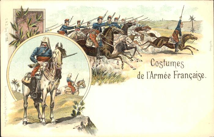 Militaria Frankreich Costumes de l'Armee Francaise