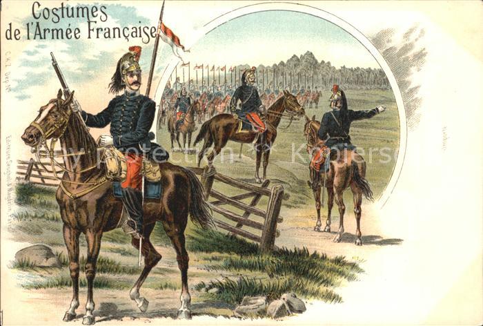 Militaria Frankreich Costumes de l'Armee Francaise
