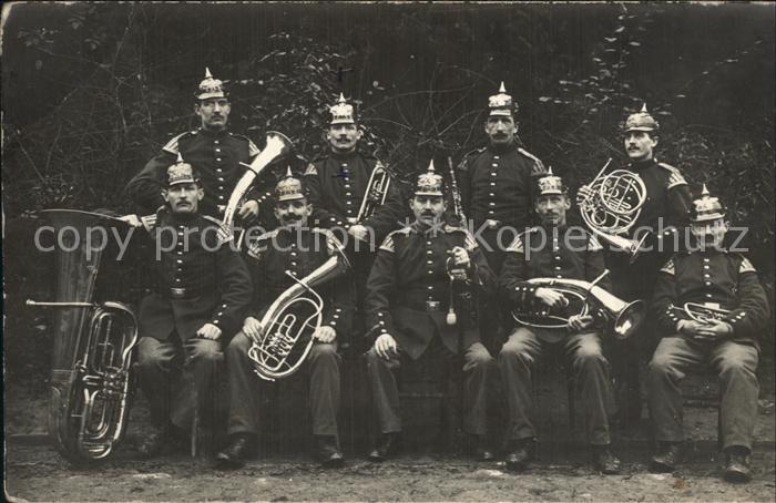 Regiment IR 113 Infanterie Musikanten Orchester WK1 Gruppenfoto