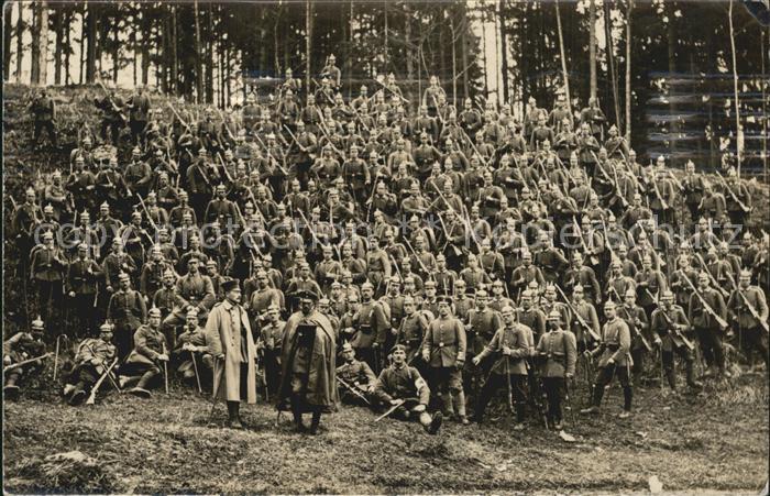 Militaria WK1 Gruppenfoto Muenchen