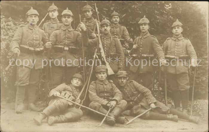 Militaria Jaeger WK1 Gebirgsjaeger Gruppenfoto