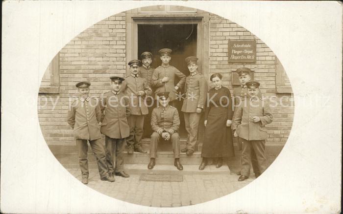 Militaria Aviatik Flieger -Depot Ersatz Abteilung 9 Darmstadt WK1