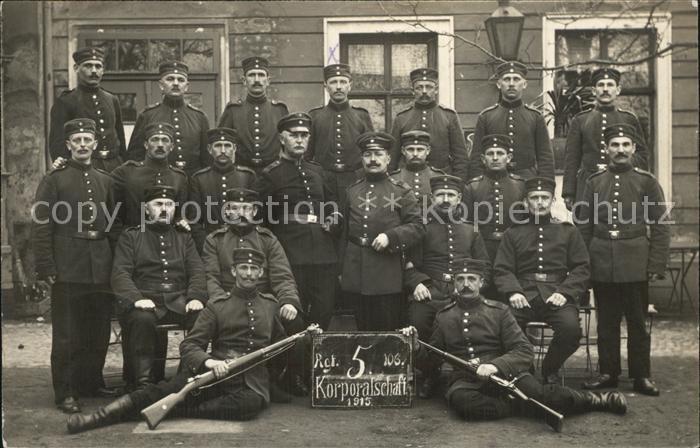 Regiment IR 106 Infanterie Doebeln WK1 Gruppenfoto