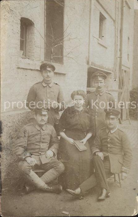 Militaria Frauen Gruppenfoto WK1 Darmstadt