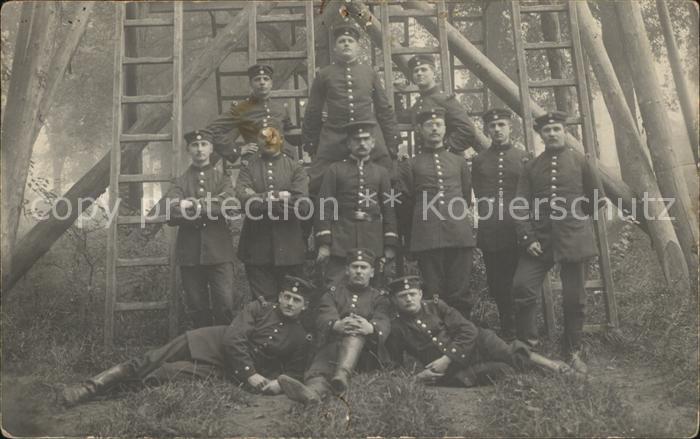 Militaria WK1 Gruppenfoto