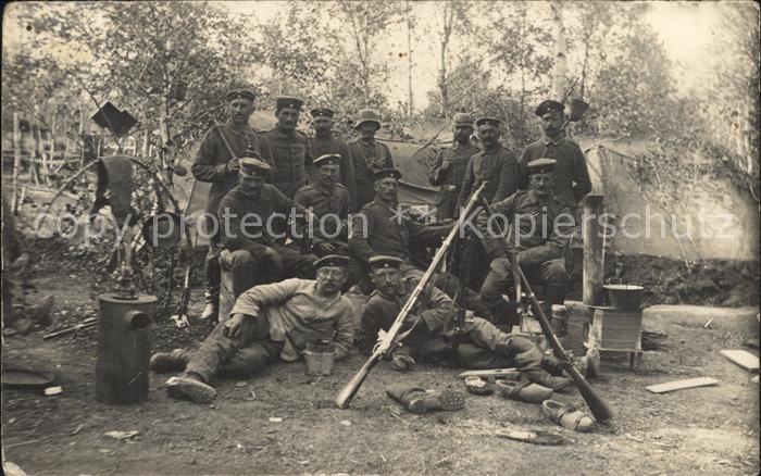 Militaria WK1 Artillerie Munition Kolonne