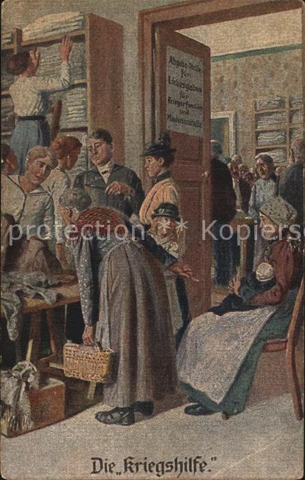 Militaria WK1 Kriegshilfe