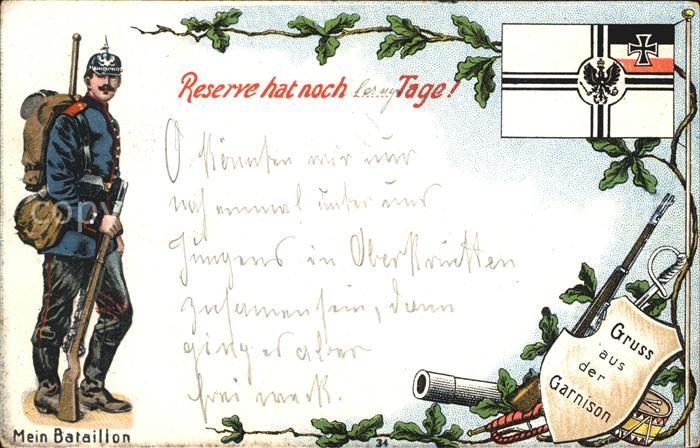 Militaria Regimente Gruss aus der Garnison Koeln WK1