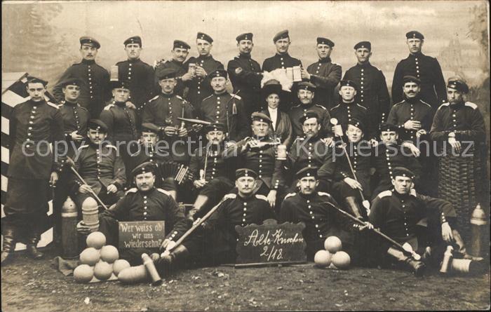Regiment FussArt 018 fussartillerie Schiessplatz Wahn Gruppenfoto WK1