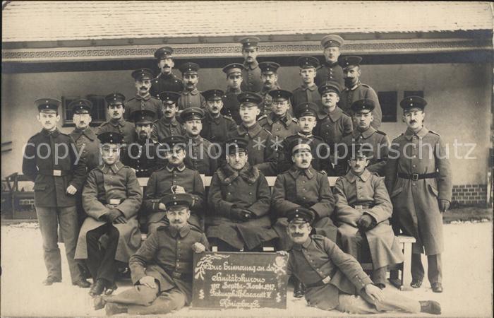 Militaria WK1 Gruppenfoto Koenigsberg