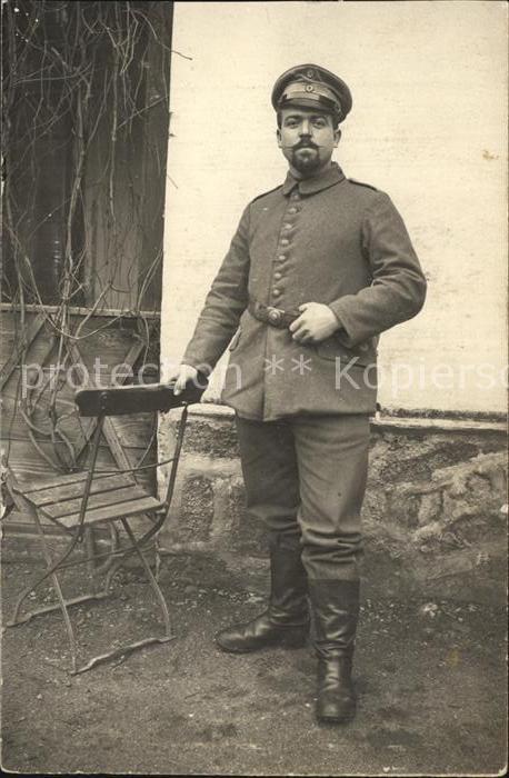 Militaria Landwehr Soldat WK1