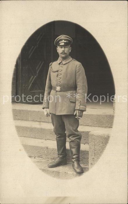 Militaria WK1 Soldat in Koenigsberg