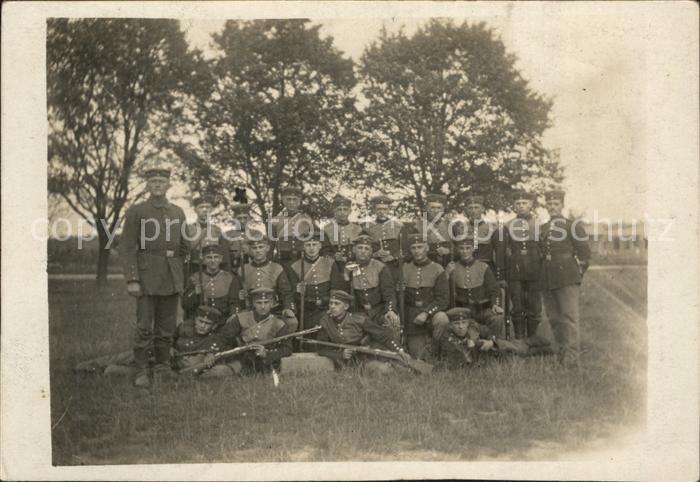 Militaria WK1 Gruppenfoto