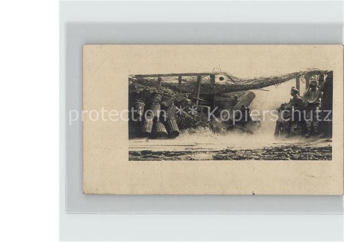 Militaria Geschuetze WK1