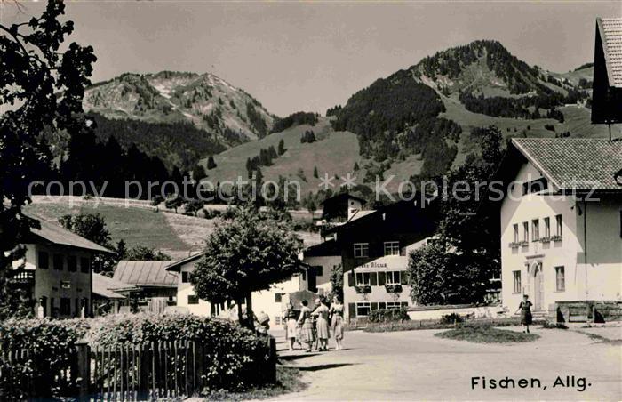 Fischen Allgaeu Teilansicht
